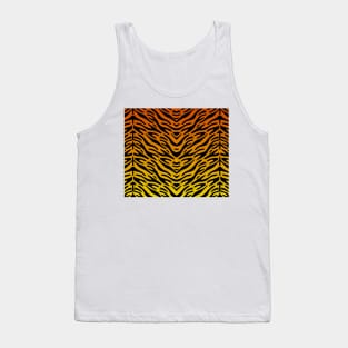 Tiger midge pattern Tank Top